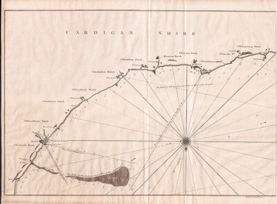 Murdoch Mackenzie - The North Coast of Cardigan Bay in Wales..... 