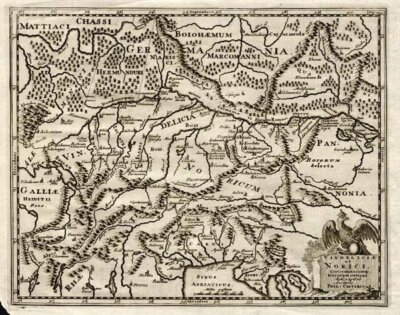 Vindeliciae et Norici Conterminarumque Terrarum Antiqua Descriptio  -  Phillip Cluverius