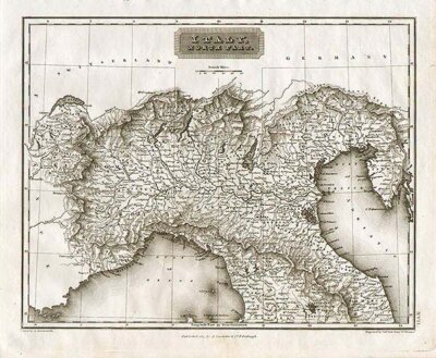 Italy North Part  -  Aaron Arrowsmith