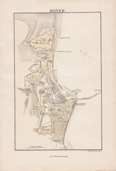 Dover - J. Bartholomew.