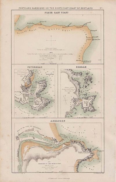 Ports & Harbours on the North East Coast of Scotland