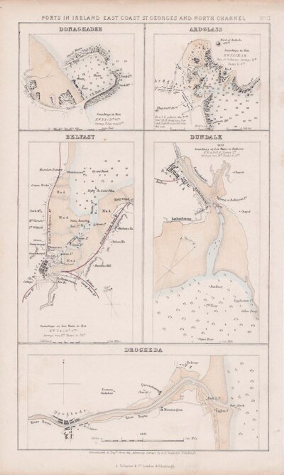 Ports in Ireland East Coast St George's and North  Channel