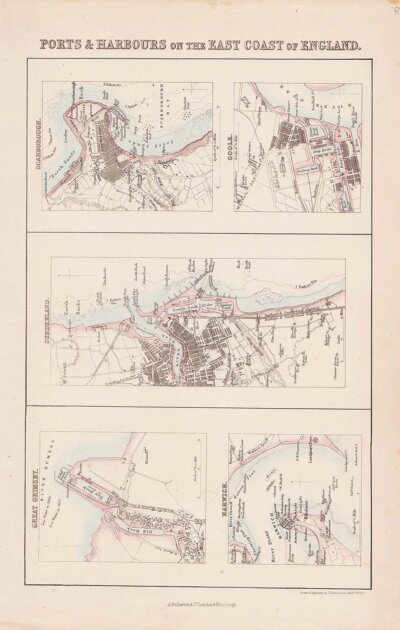 Ports & Harbours on the East Coast of England