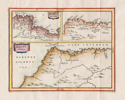 Africa Minor & Mauritania  -  Philippe Cluverius