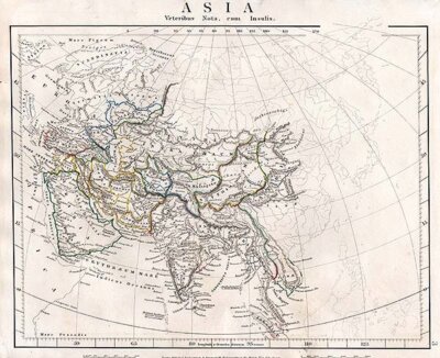 Asia Veteribus Nota cum Insulis  -  Aaron Arrowsmith 