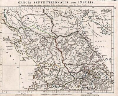Graecia Septentrionalis cum Insulis  -  Aaron Arrowsmith