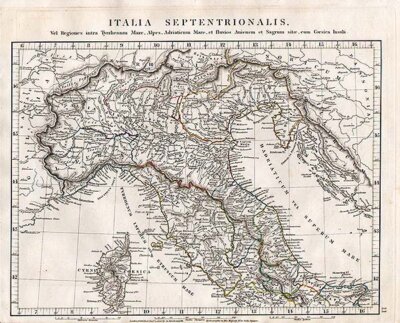 Italia Septentrionalis  -  Aaron Arrowsmith