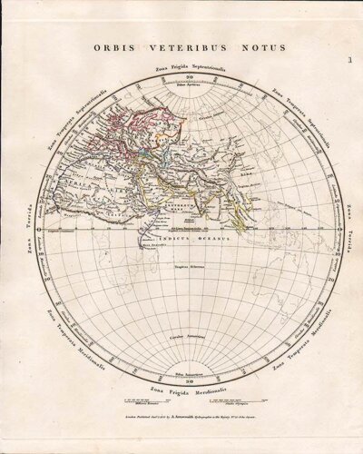 Orbis Veteribus Notus  -  Aaron Arrowsmith 