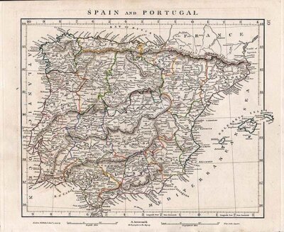 Spain and Portugal  -  Aaron Arrowsmith