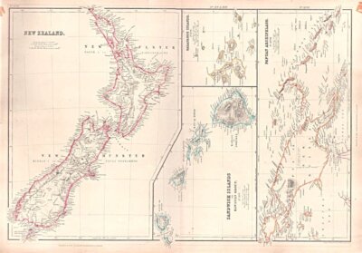 New Zealand ; Sandwich Islands or Hawaiian Group ; Galapagos Islands ; Papuan Archipelago 