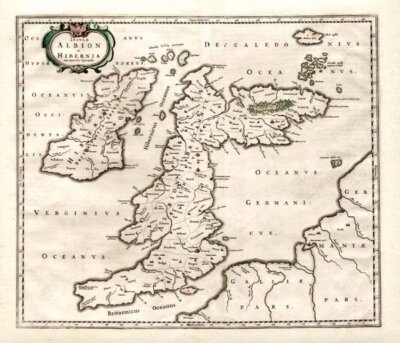 Insulae Albion et Hibernia cum minoribus adjacentibus