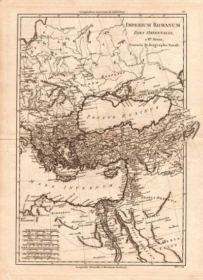 Rigobert Bonne  -  Imperium Romanum Pars Orientalis