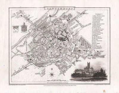 Canterbury Town Plan - Cole & Roper 