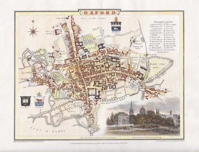 Oxford Town Plan - Cole & Roper 