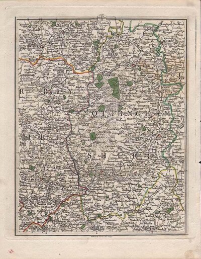 John Cary's New Map of England and Wales