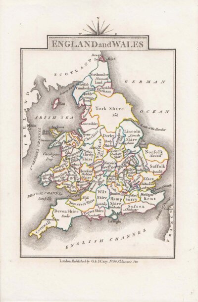 John Cary  -  England and Wales