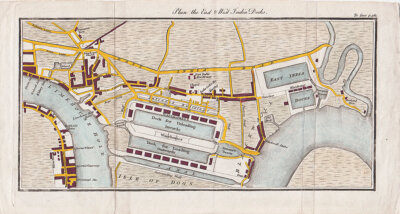 Plan the East & West India Docks