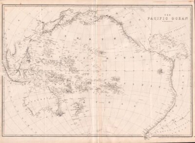 Edward Weller.  F.R.G.C. - The Pacific Ocean.