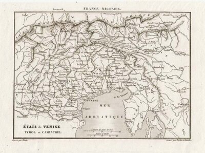 tats de Venise Tyrol et Carinthie