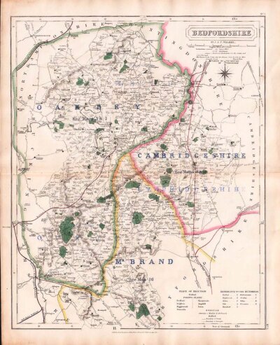 Hobson's Fox Hunting Map