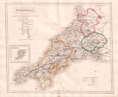 Hobson's Fox Hunting Map