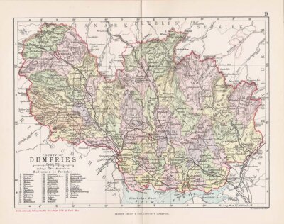 Dumfries & Galloway Maps