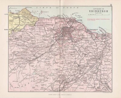 George Philip - Environs of Edinburgh.