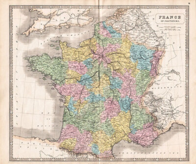 France in Provinces  -  George Philip & Son
