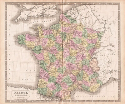 France in Departments - George Philip & Son 