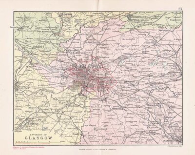 George Philip - Environs of Glasgow.
