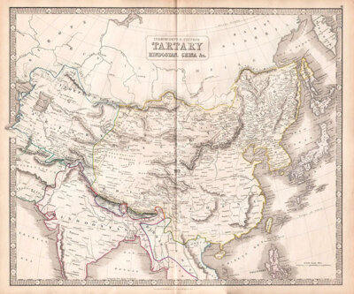 Independent & Chinese Tartary Hindostan China &c - George Philip & Son 