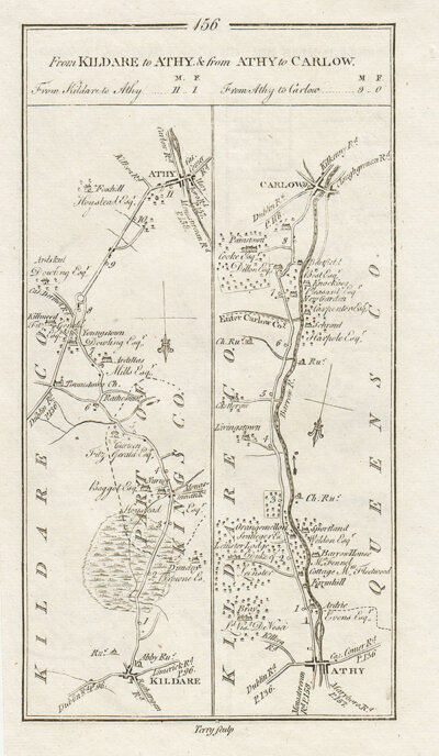 George Taylor and Andrew Skinner - Road from Kildare to Athy & From Athy to Carlow