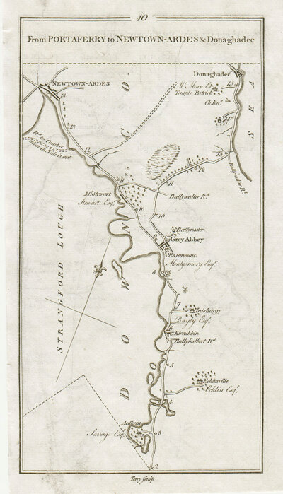 George Taylor and Andrew Skinner - The Road from Portaferry to Newtown-Ardes & Donaghadee