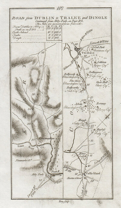 George Taylor and Andrew Skinner - The Road from Dublin to Tralee and Dingle 