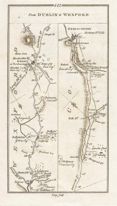 George Taylor and Andrew Skinner - Road from Dublin to Wexford