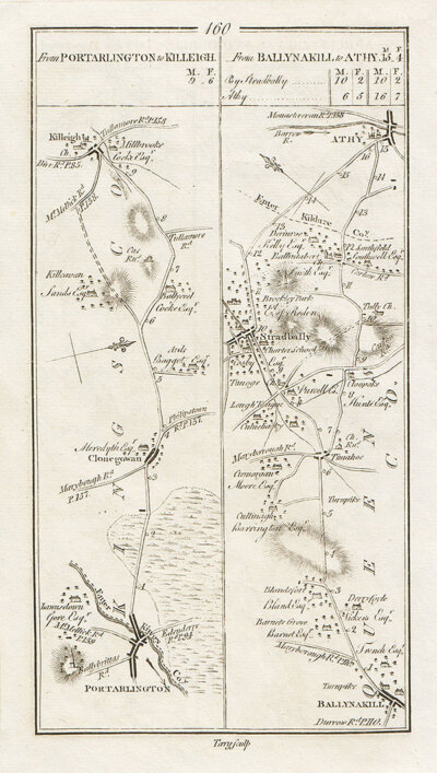 George Taylor and Andrew Skinner - Road from Portarlington to Killeigh and from Ballynakill to Athy