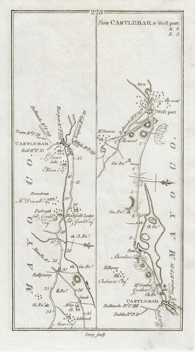 George Taylor and Andrew Skinner - The Road from Castlebar to West port  