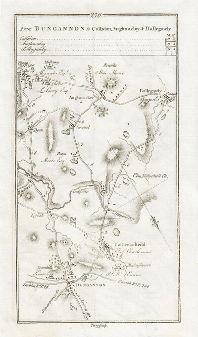 George Taylor and Andrew Skinner - Road from Dungannon to Callidon Aughnacloy & Ballygawly