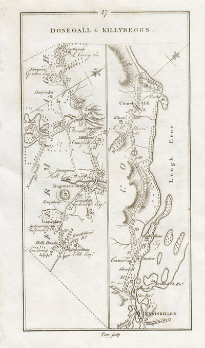 George Taylor and Andrew Skinner - Road from Magwire's Bridge to Enniskillen 
