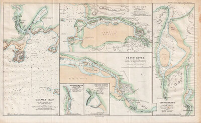 Galway BaySligo Bay Sligo River Mullaghmore Harbour Portrush Harbour abd Londonderry and Lough Foyle