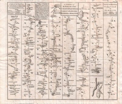 John Hinton - Cambridge to Coventry. Carmarthen to Aberystwyth. Carlisle to Berwick.