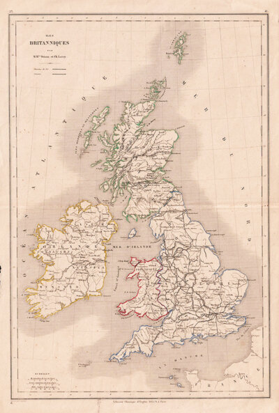 Iles Britanniques par M Mrs Drioux st Ch Leroy