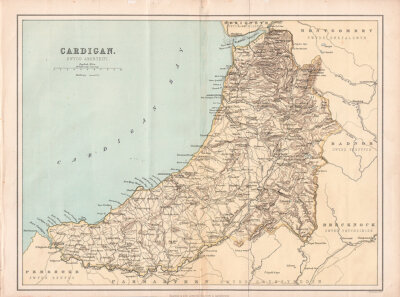 J. Bartholomew Cardigan (Swydd Aberteifi)
