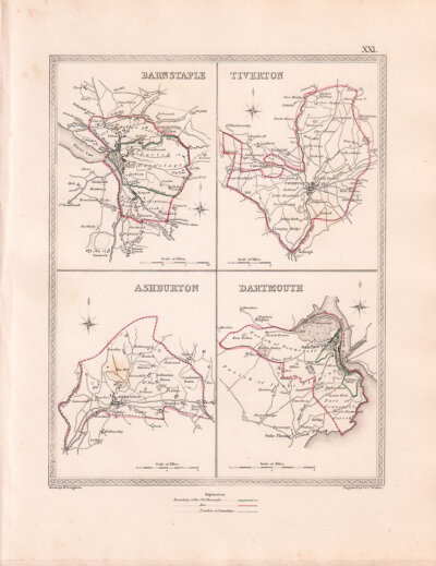 J. and C. Walker - Barnstable, Tiverton, Ashburton and Dartmouth.