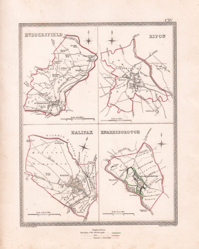 J. and C. Walker - Huddersfield, Ripon, Halifax and Knaresborough.