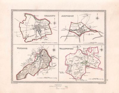 J. and C. Walker - Reading, Abingdon, Windsor and Wallingford.