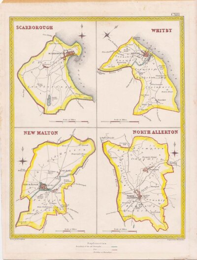 J. and C. Walker - Scarborough, Whitby, New Malton and North Allerton.