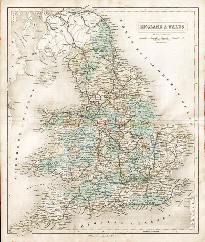 England & Wales  -  J & C Walker