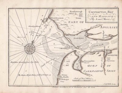 Caernarvonshire Sea Charts