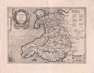 Humphrey Llwyd  -  Mercator/Jansson  1636  -  1642